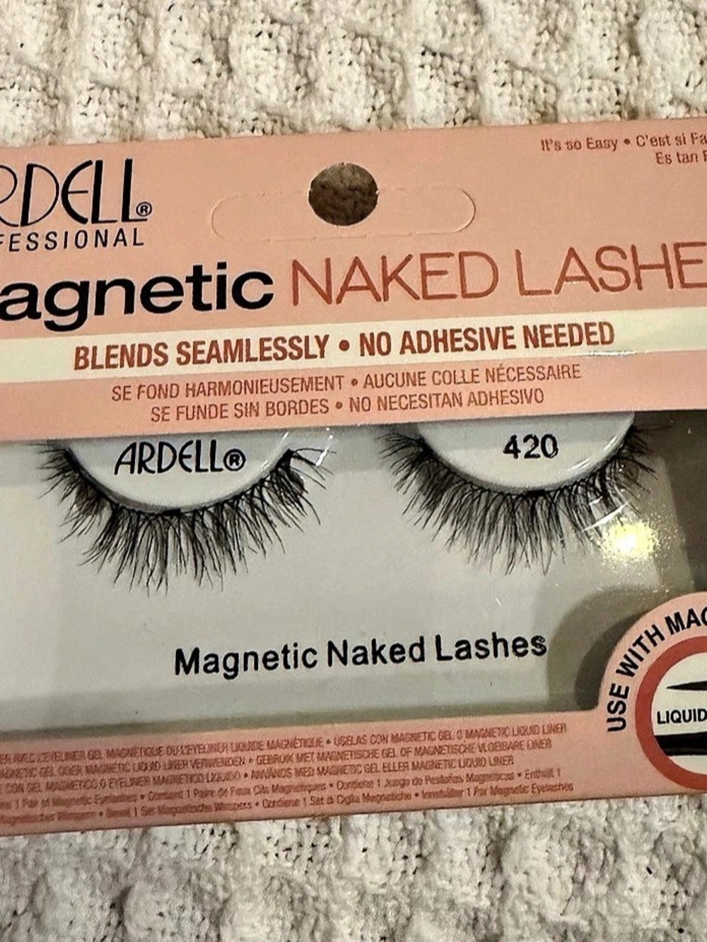 Ardell Magnetic Naked Lashes 420 False Eyelashes Black
